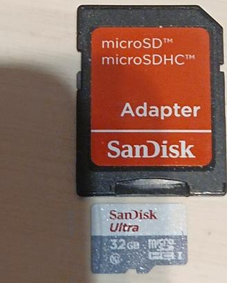 SCHEDA SD  32 GB