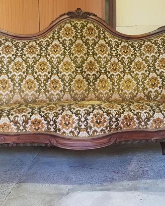 Divano stile Luigi XV vintage 