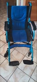 Sedia a rotelle come nuova da 46 cm