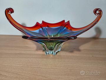 Centrotavola decorativa in vetro murano