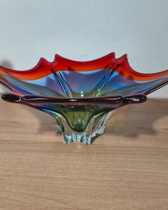 Centrotavola decorativa in vetro murano