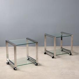 Due Carrellini - Comodini Vintage anni 70