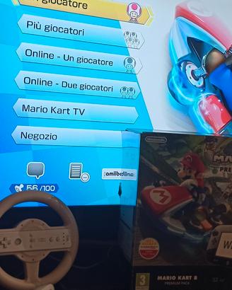 Nintendo Wii U Premium Pack Mario Kart 8 Boxata 