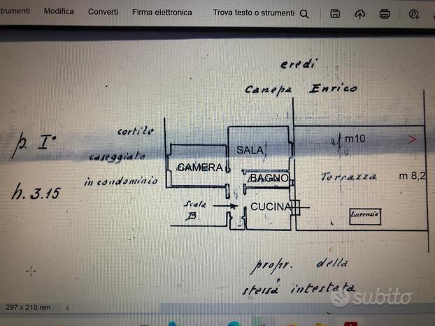 Via L. DOTTESIO PRIVATAMENTE 4,5 vani con terrazzo