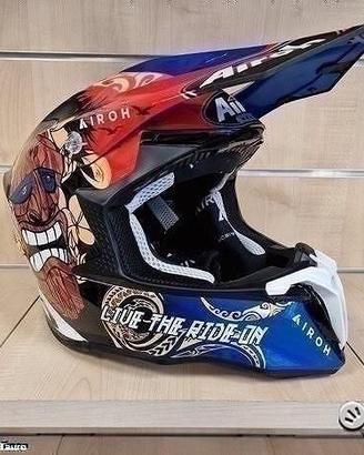 AIROH Casco Cross Twist 2.0 - Tiki - Gloss