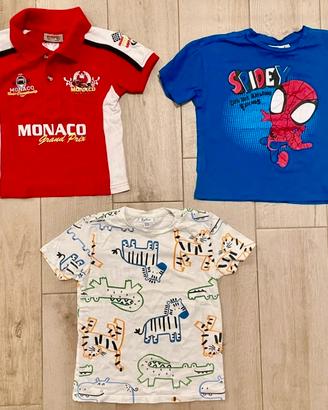 Set  3 T-shirt bimbi