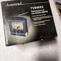 TELEVISORE PORTATILE AMSTRAD 5" CON RADIO AM/FM