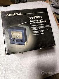 TELEVISORE PORTATILE AMSTRAD 5" CON RADIO AM/FM