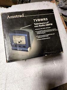 TELEVISORE PORTATILE AMSTRAD 5" CON RADIO AM/FM