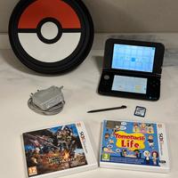 Nintendo 3DS XL Nero Black + caricatore e 2 giochi