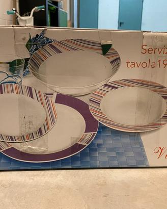 Servizio da tavola 19 pz.