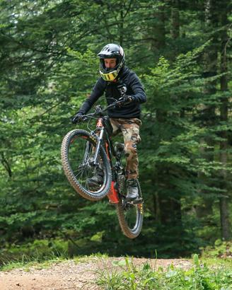 bicicletta muscolare per disciplina down Hill 