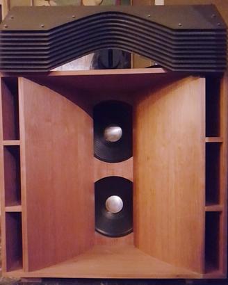 Diffusori JBL a tre vie con trombe 2395 originali