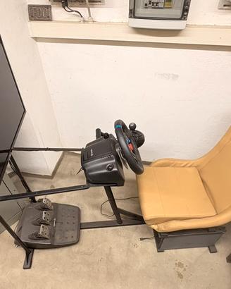 Postazione guida con g29