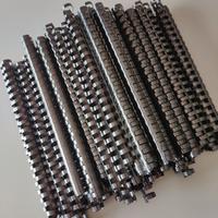 25 dorsi plastici, rilegatura per fotocopie