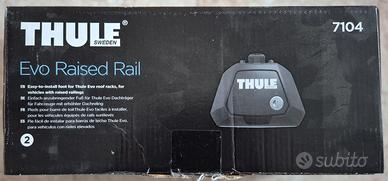 Thule kit 7104 evo raised rail per barre auto