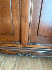 Mobile contenitore in noce