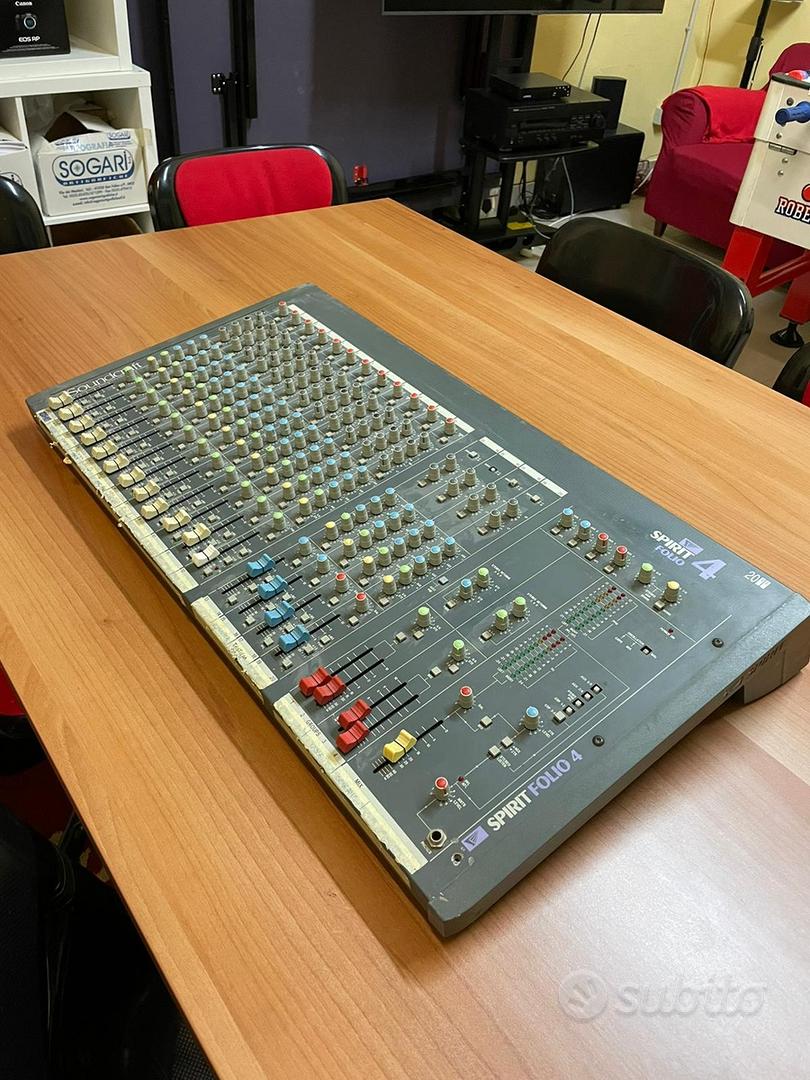 Mixer Soundcraft Spirit folio 4 mixing desk - Audio/Video In