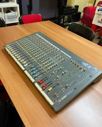 Mixer Soundcraft Spirit folio 4 mixing desk