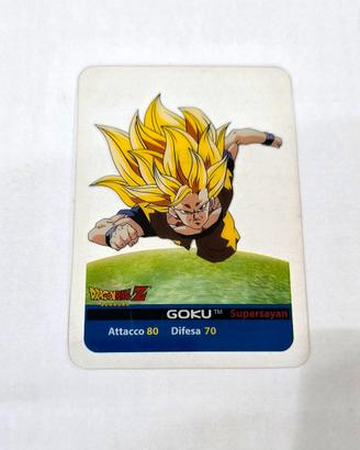 Carta Dragon Ball Z - Lamincards Goku 13 - Edibas