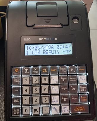 registratore cassa axon edoplus II telemetatico 