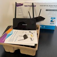 Modem Router Wifi Netgear N300 D1500