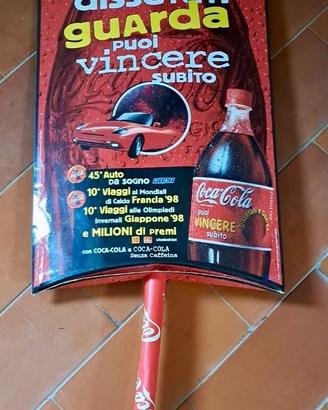 Coca-Cola espositore con tubo vintage lotto
