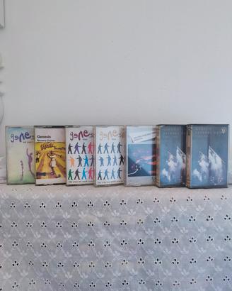 lotto musicassette dei Genesis 