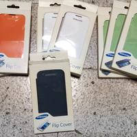 Lotto di 8 Flip Cover varie Samsung Galaxy S4 e C