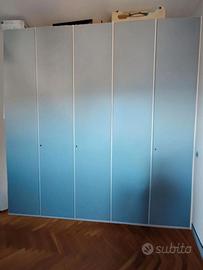 Armadio a 5 ante