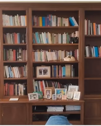 Libreria legno massello 