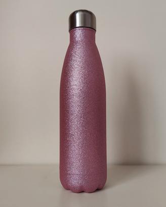 Borraccia glitter rosa Tognana - 500 cc - mai usat