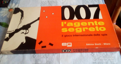 Raro Gioco Vintage L'agente segreto 007