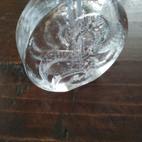 Vaso Soliflor in cristallo Ingrid Glashutte '70