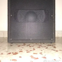 Subwoofer amplificato con uscite satelliti nuovo