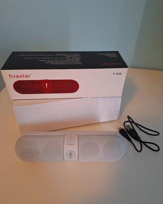 Mini Cassa Bluetooth Bianca