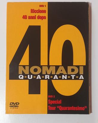 Nomadi "40" dvd