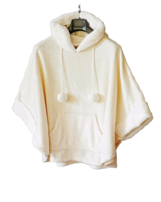 Mantella Poncho donna invernale taglia unica