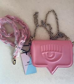 Borsa rosa CHIARA FERRAGNI tracolla - nuova