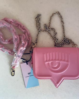 Borsa rosa CHIARA FERRAGNI tracolla - nuova