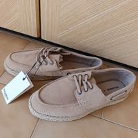 Scarpe nautiche pull & bear in iuta pelle
Nuove