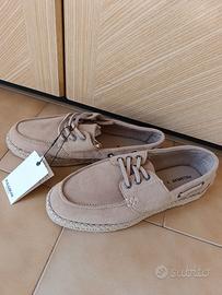 Scarpe nautiche pull & bear in iuta pelle
Nuove