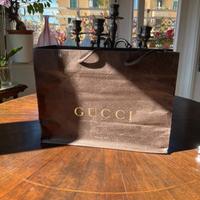 Borsa clutch Gucci  marrone con tracollina