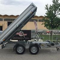Rimorchio biasse 2700Kg ribaltabile Stema