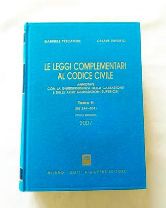 Le  leggi  complementari al Codice Civile  Tomo 2