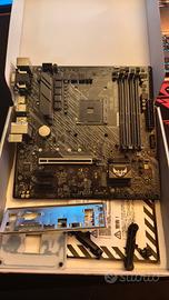 ASUS TUF GAMING A520M-PLUS AM4 DDR4 4 slot