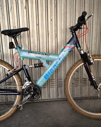 Bicicletta MTB Bianchi Martini Racing ammortizzata