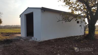 Magazzino-laboratorio in corso di ultimazione