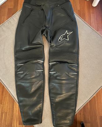 Pamtaloni pelle alpinestars tg52