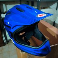 casco integrale bici